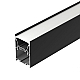Алюминиевый профиль Arlight LINE-5075-HONEYCOMB-2000 BLACK 044874