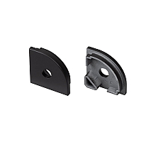 Заглушка с отверстием Arlight SL-KANT-H20 BLACK 049405