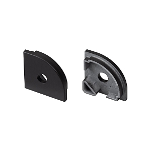 Заглушка с отверстием Arlight SL-KANT-H20 BLACK 049405
