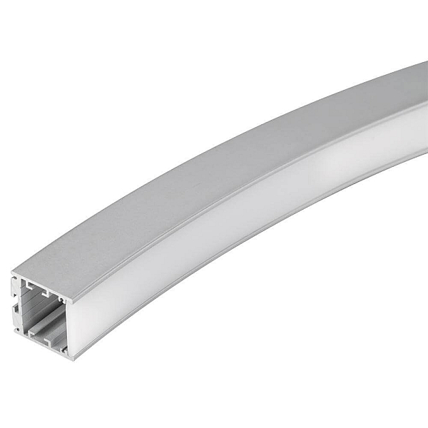 Профиль Arlight SL-ARC-3535-D1500-N90 SILVER (1180мм, дуга 1 из 4) 026595