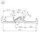 Профиль Arlight PDS-BEVEL-F-HIDE-2000 (Алюминий) 063420
