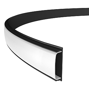Алюминиевый накладной профиль Ambrella Light Alum Profile GP1600BK