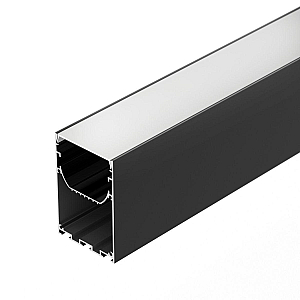Алюминиевый профиль Arlight LINE-S-5075-2500 BLACK 041848