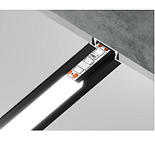 Алюминиевый встраиваемый профиль Ambrella Light Alum Profile GP1001BK