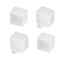 Заглушка Arlight WPH-FLEX-2020 WHITE с отверстием (Пластик) 062618