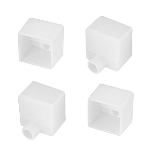Заглушка Arlight WPH-FLEX-2020 WHITE с отверстием (Пластик) 062618