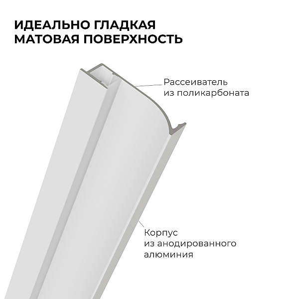 Алюминиевый профиль (комплект) Apeyron 08-66-Б