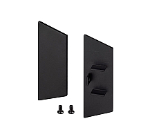 Заглушка Arlight WALL-2575 BLACK глухая 052361