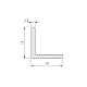 Уголок Arlight ARH-W10x10x1,2-3000 ANOD (Алюминий) 063229