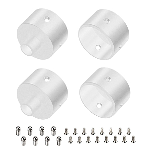 Заглушка Arlight WPH-FLEX-D22-360deg WHITE ALU с отверстием 049941
