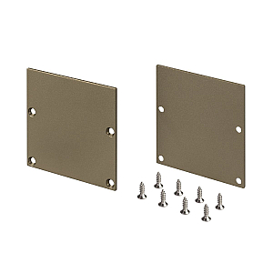 Заглушка Arlight SL-LINE-5050-LW OLIVE GREY глухая 038653