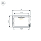 Профиль Arlight SL-SLIM15-H10-3000 ANOD (Алюминий) 065310
