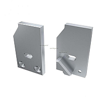 Заглушка Arlight 026734 для ALM-GLASS-10 левая с отверстием