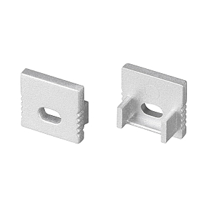 Заглушка Arlight FANTOM-W12 SILVER с отверстием (Пластик) 063072