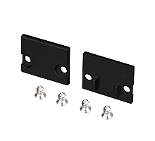 Заглушка Arlight FLOOR18-H15 BLACK глухая 047411