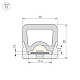 Силиконовый профиль Arlight WPH-FLEX-2020-TOP-S13-10m WHITE (Силикон) 062835
