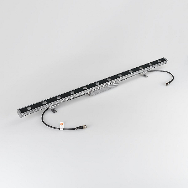 Линейный светодиодный прожектор Arlight AR-LINE-1000-12W Warm3000 (GR, 15x60 deg, 230V) 041728