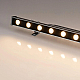 Линейный светодиодный прожектор Arlight AR-LINE-500-9W Warm3000 (GR, 15x60 deg, 230V) 041724