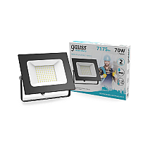 Прожектор светодиодный Gauss Elementary 70W 4000К 613100270