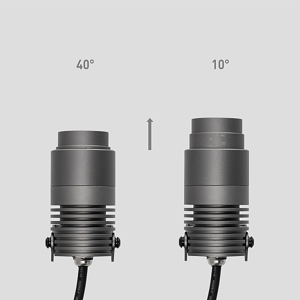Прожектор Arlight ALT-RAY-ZOOM-R52-8W Warm3000 (DG, 10-40 deg, 230V) 028076(1)