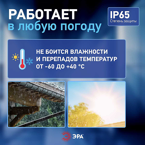 Прожектор светодиодный уличный ЭРА PRO LPR-062-0-65K-100 Б0064701