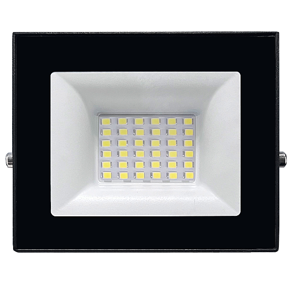 Светодиодный прожектор SAFFIT SFL51-50 IP65 50W 6500K черный 51194