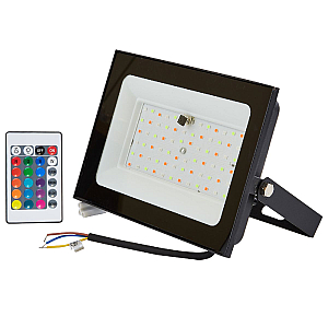 Прожектор Uniel ULF-F60-50W/RGB IP65 200-240В BLACK N1 UL-00011855