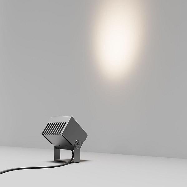 Прожектор Arlight ALT-BLOCK-S130x130-15W Warm3000 (GR, 15 deg, 230V) 052369