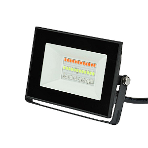 Прожектор светодиодный (UL-00007144) Uniel 20W ULF-F60-20W/RGB IP65 200-240В Black