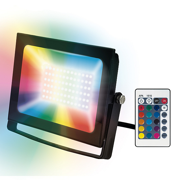 Прожектор светодиодный Uniel 30W ULF-F60-30W/RGB IP65 200-240В Black UL-00007122