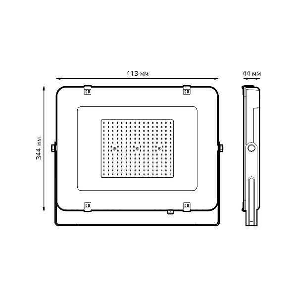 Прожектор светодиодный Gauss Elementary 200W 6500К 691511200