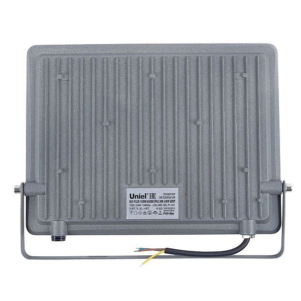 Прожектор Uniel ULF-F52D-150W/6500K IP65 200-240V GREY UL-00013059