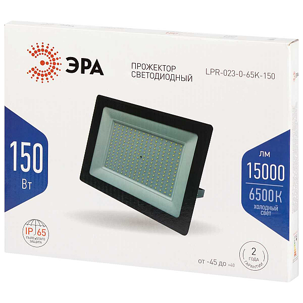 Прожектор светодиодный уличный ЭРА LPR-023-0-65K-150 Б0052027