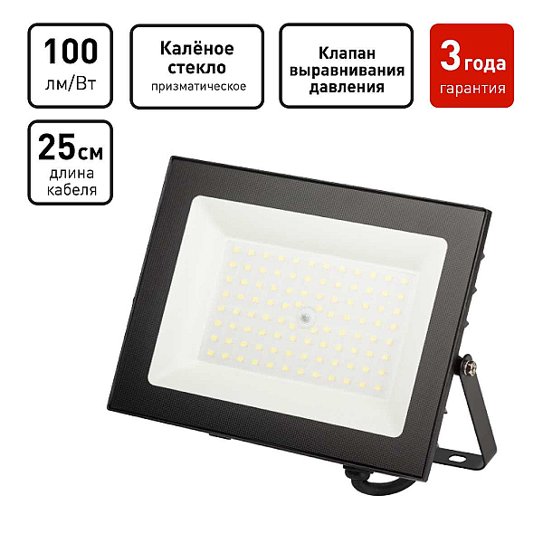 Прожектор светодиодный уличный ЭРА PRO LPR-062-0-65K-070 Б0064667