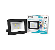 Прожектор светодиодный Gauss Elementary 30W 4000К 613100230