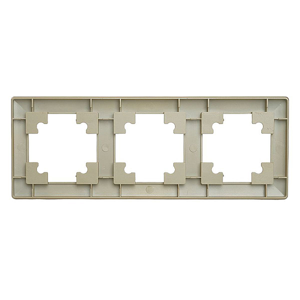 Рамка 3-постовая Stekker Катрин золото PFR00-7003-08 49608