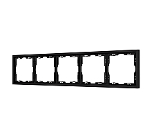 Рамка пластиковая Arlight FRM-NOBE-SFPL-5-BK 054228
