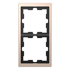 Рамка 2-постовая Schneider Electric Merten D-Life MTN4020-6551