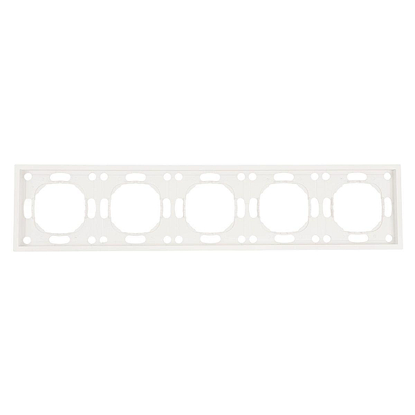 Рамка 5-постовая Stekker Эмили белый фарфор PFR00-5005-01 49888