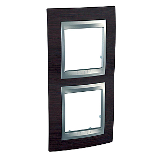 Рамка 2-постовая вертикальная Schneider Electric Unica Top MGU66.004V.0M3