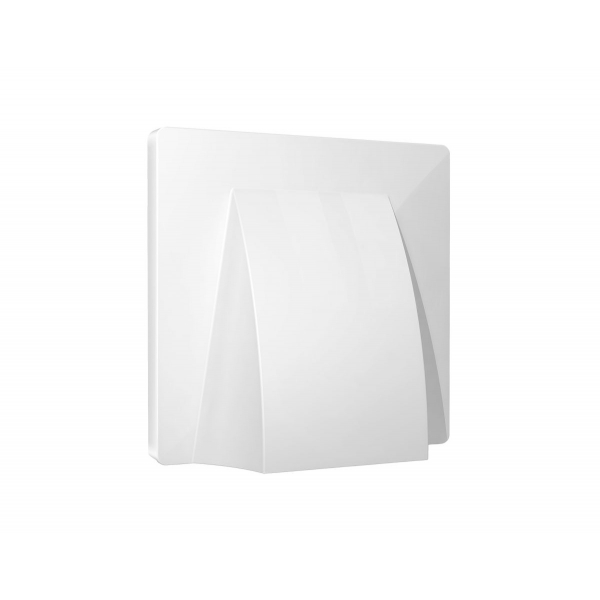 Лицевая панель Alfa (Белый глянец) для вывода кабеля Quant Ambrella Volt AP1158