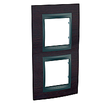 Рамка 2-постовая вертикальная Schneider Electric Unica Top MGU66.004V.2M3