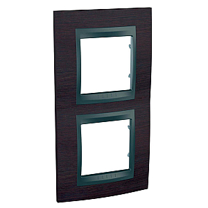 Рамка 2-постовая вертикальная Schneider Electric Unica Top MGU66.004V.2M3