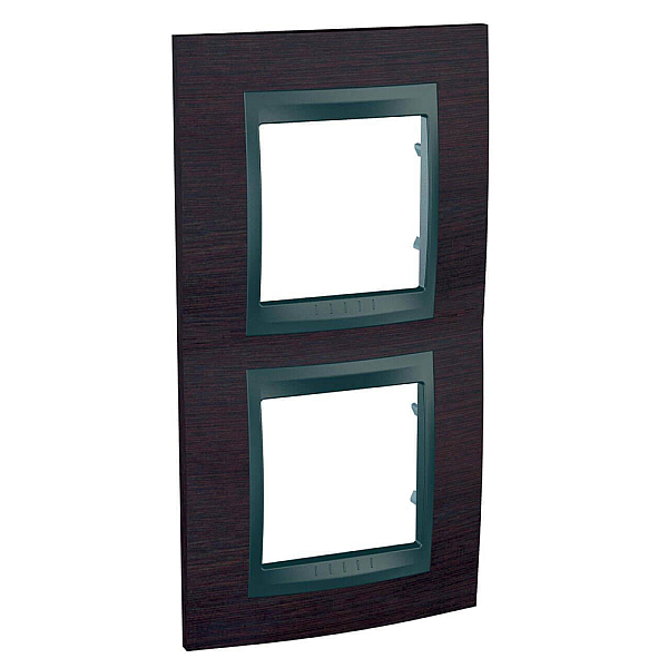 Рамка 2-постовая вертикальная Schneider Electric Unica Top MGU66.004V.2M3