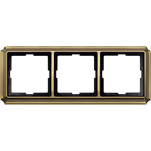 Рамка 3-постовая Schneider Electric Merten Antique/Artec MTN483343