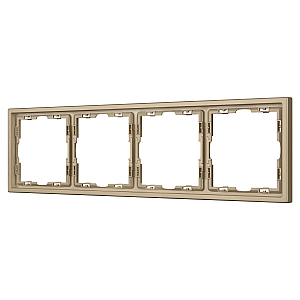 Рамка пластиковая Arlight FRM-NOBE-SFPL-4-GD 054225
