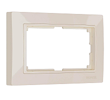 Рамка для двойной розетки Werkel Snabb basic слоновая кость W0082003 4690389161506