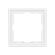 Рамка универсальная пластиковая софт-тач 1 пост белый кварц Arlight FRM-SFPL-1-WH 054211(1)