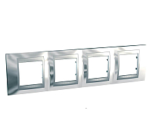 Рамка 4-постовая Schneider Electric Unica Top MGU66.008.010