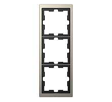 Рамка 3-постовая Schneider Electric Merten D-Life MTN4030-6550